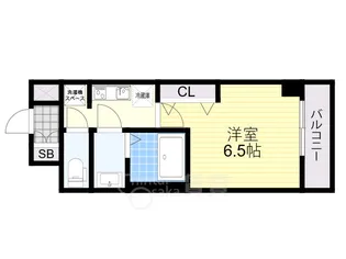 アルティザ江坂【10階】の間取り