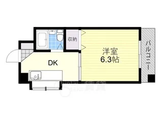プライムハイツ蛍池【4階】の間取り