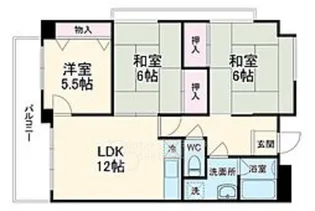 TAMATEマンション【7階】の間取り