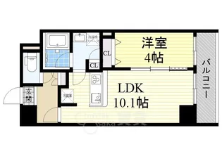 中条プレイス【2階】の間取り