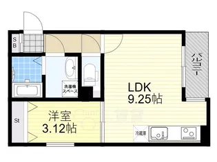 大阪府大阪市東淀川区淡路5丁目【アパート】の間取り