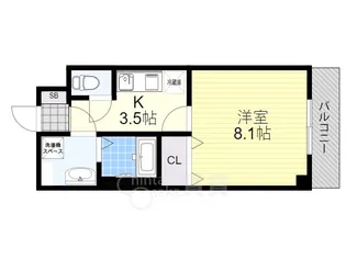 グランデトワールⅤ【4階】の間取り