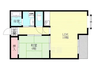 大阪府大阪市東淀川区豊里4丁目【マンション】の間取り