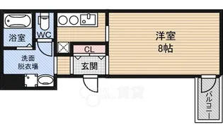 アドバンス新大阪4【7階】の間取り