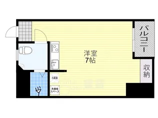 三功ビル【5階】の間取り