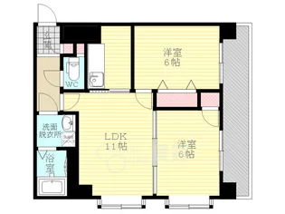 ウッディ・ヴィレッジ【3階】の間取り
