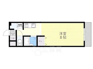 POISSON ROUGE【3階】の間取り