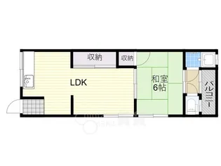 昭和ハイツ【2階】の間取り