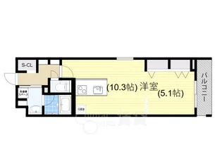 estageo太子橋【3階】の間取り