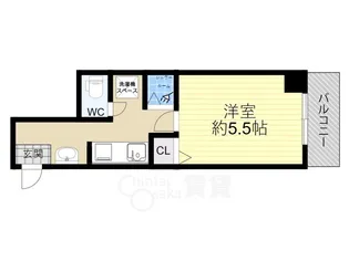 サンハイツ福島【2階】の間取り