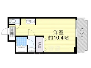 大阪府大阪市淀川区塚本6丁目【マンション】の間取り
