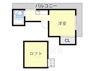 シェイーネ新高【4階】の間取り