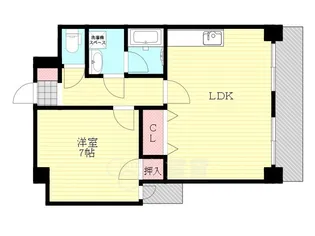 コウジィーコート小林ビル【3階】の間取り