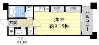 フォレステージュ江坂垂水町【2階】の間取り