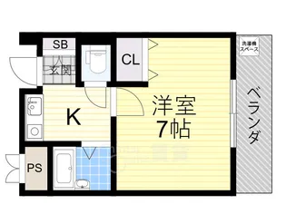 カサ・デ・グラナダ【3階】の間取り