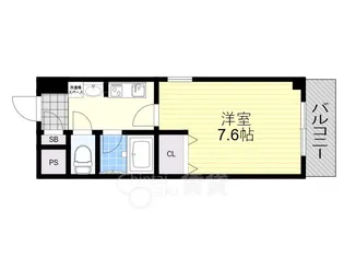 E-GATE【5階】の間取り