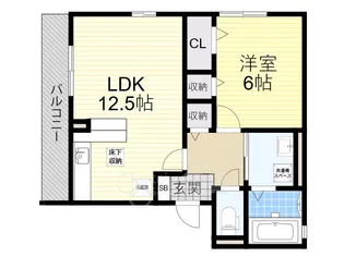 エルプエンテ2【2階】の間取り