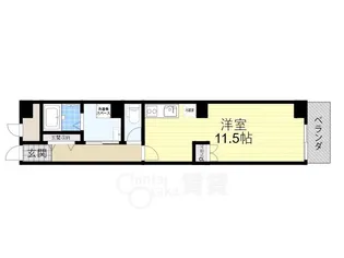 メルツハイム北村【6階】の間取り