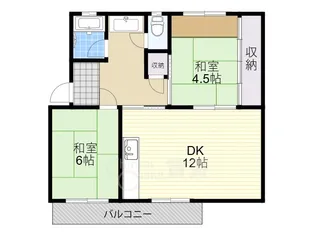 箕面如意谷住宅7号棟【5階】の間取り