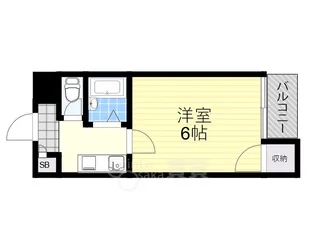 ブランドハイム【2階】の間取り