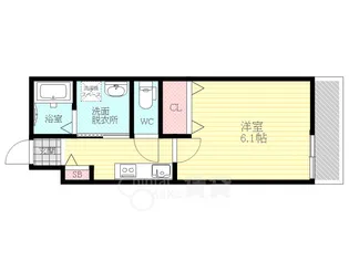 リアコート下新庄【2階】の間取り