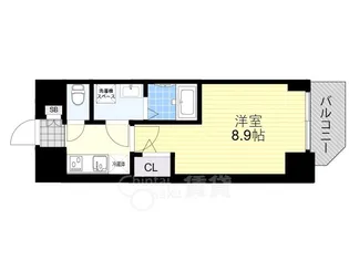 大阪府大阪市東淀川区小松1丁目【マンション】の間取り