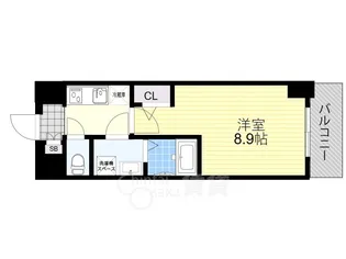 大阪府大阪市東淀川区小松1丁目【マンション】の間取り