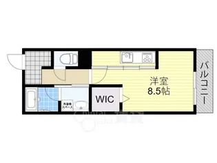 大阪府池田市神田2丁目【マンション】の間取り