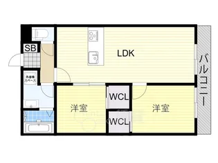 Arendelle Sallier【1階】の間取り