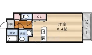 ハイトピア箕面【5階】の間取り