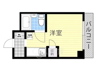 朝日プラザ新大阪【1階】の間取り