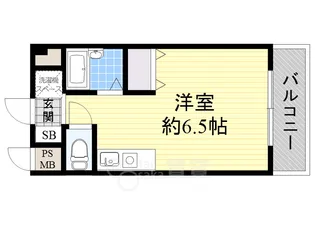 大阪府茨木市舟木町【マンション】の間取り