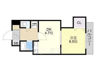 メゾン恒悦【8階】の間取り
