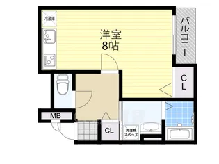 PARK HOKULE'A【1階】の間取り