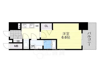 ファーストフィオーレ吹田レガーメ【3階】の間取り