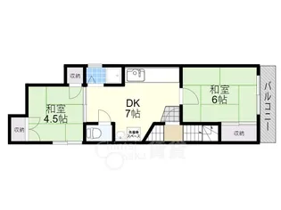 メゾン塚本【2階】の間取り