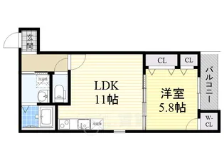 LE CHAINON.S【2階】の間取り