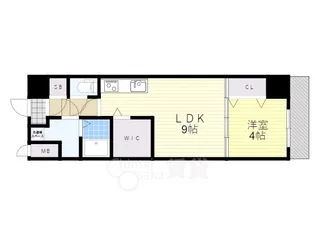 大阪府吹田市片山町1丁目【マンション】の間取り