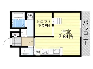 ラフィーネ【1階】の間取り