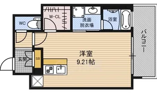 1Rの間取り画像