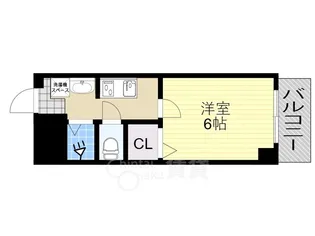 大阪府大阪市西淀川区姫里1丁目【マンション】の間取り