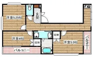 ライフプラザ玉櫛【2階】の間取り