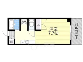 ウエストコーポ【305号室】の間取り
