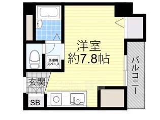 UEDA BUILDING【2階】の間取り