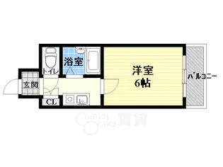 オズレジデンス関目【8階】の間取り