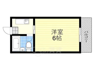 ルネッサンスロザリア【5階】の間取り