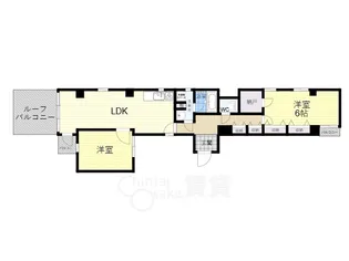 南堀江21【8階】の間取り