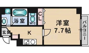大阪府茨木市片桐町【マンション】の間取り