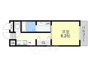 大阪府池田市石橋3丁目【マンション】の間取り