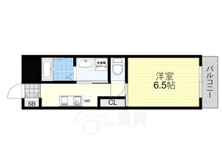 大阪府池田市石橋3丁目【マンション】の間取り